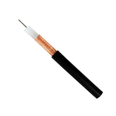 Cable RG-11 AU cobre PVC negro