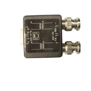 Adaptador 2xBalun BNC-RJ45ap macho a hembra