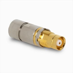 Conector 1.6/5.6 hembra panel solder-clamp Flex