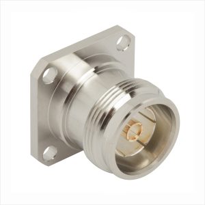 Conector 4.3/10 hembra 4-hole flange full SFF250-50B