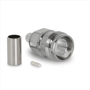 Conector 4.3/10 hembra full-crimp RG-58/CU