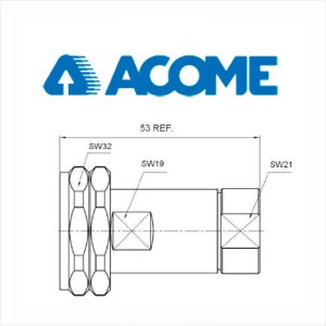 Conector 7/16 - Macho - 1/2"SF