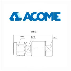 Conector N - Macho - 1/2"SF