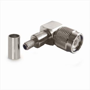 Conector TNC macho 90° full-crimp RG-58/CU