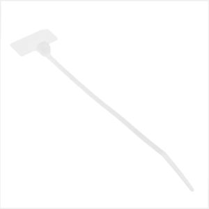 Brida etiqueta 25x8 T fuera natural 110x2,5mm