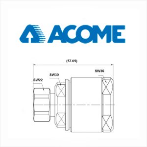 Conector 43 - Macho - 78F