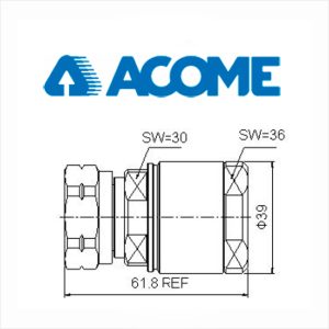 Conector 716 - Macho - 78LA