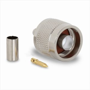 Conector N macho full-crimp LMR-240