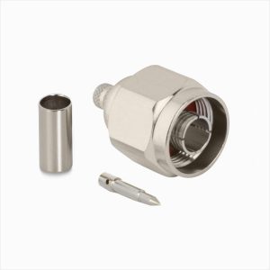 Conector N macho full-crimp LMR-300
