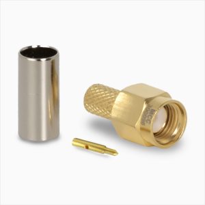 Conector SMA macho full-crimp RG-58/CU