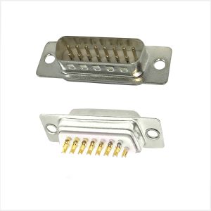 Conector D15 macho solder